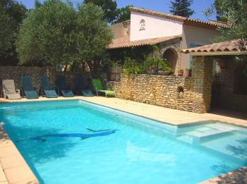 Location vacances piscine - Rustrel - Val de Charron - Luberon Provence