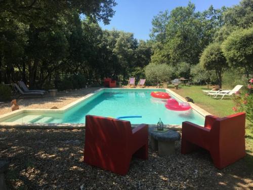 Location avec piscine privée à Bonnieux en Luberon